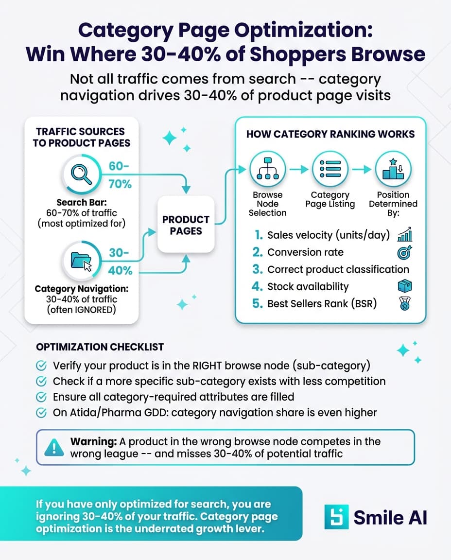 Infographie — Optimisation des pages categorie
