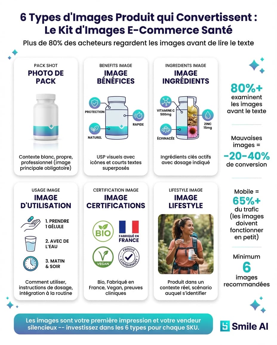 Infografika — Anatomie obrázku produktu, který konvertuje