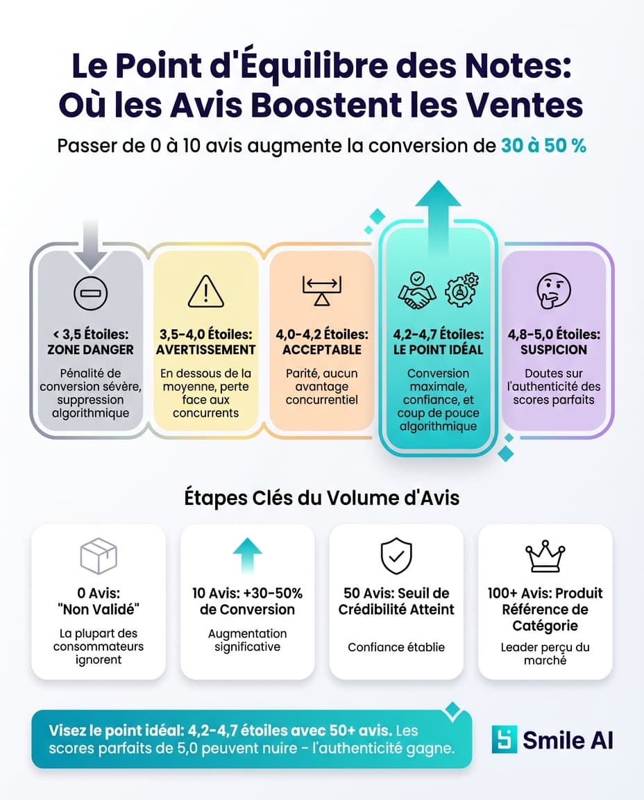 Infographie — Le Guide Complet pour Booster les Notes et Avis de vos Produits de Sante Grand Public (CHC) en France